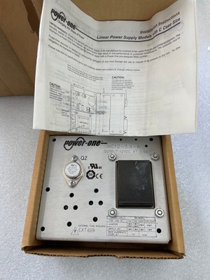 POWER-ONE HC12-3.4-AG POWER SUPPLY 12 VDC 3.4A NEW IN BOX( 3 EA ) SOLD BY EACH