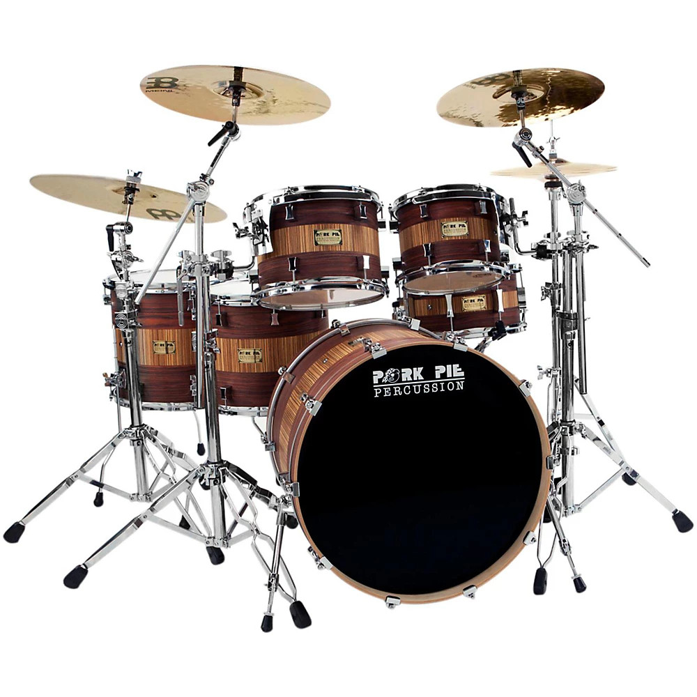 Pork Pie Rosewood Zebra Maple 5-Piece Shell Pack Rosewood Zebra 484190₽