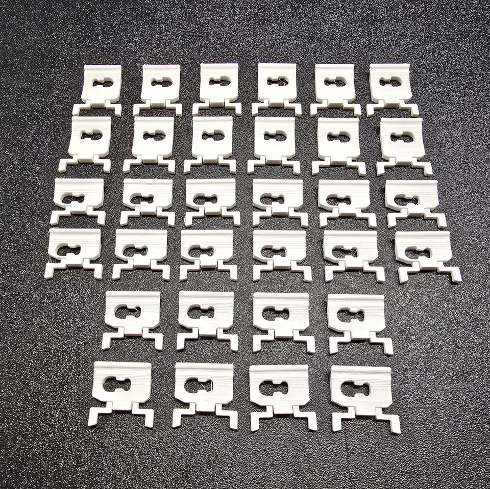 Cadillac Brougham RWD Door Window Frame Chrome Molding Trim Clips FULL SET R+L - Изображение 2 из 4