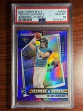 2021 Rookies & Stars Trevor Lawrence RC Airborne Purple /35 PSA 10 Jaguars
