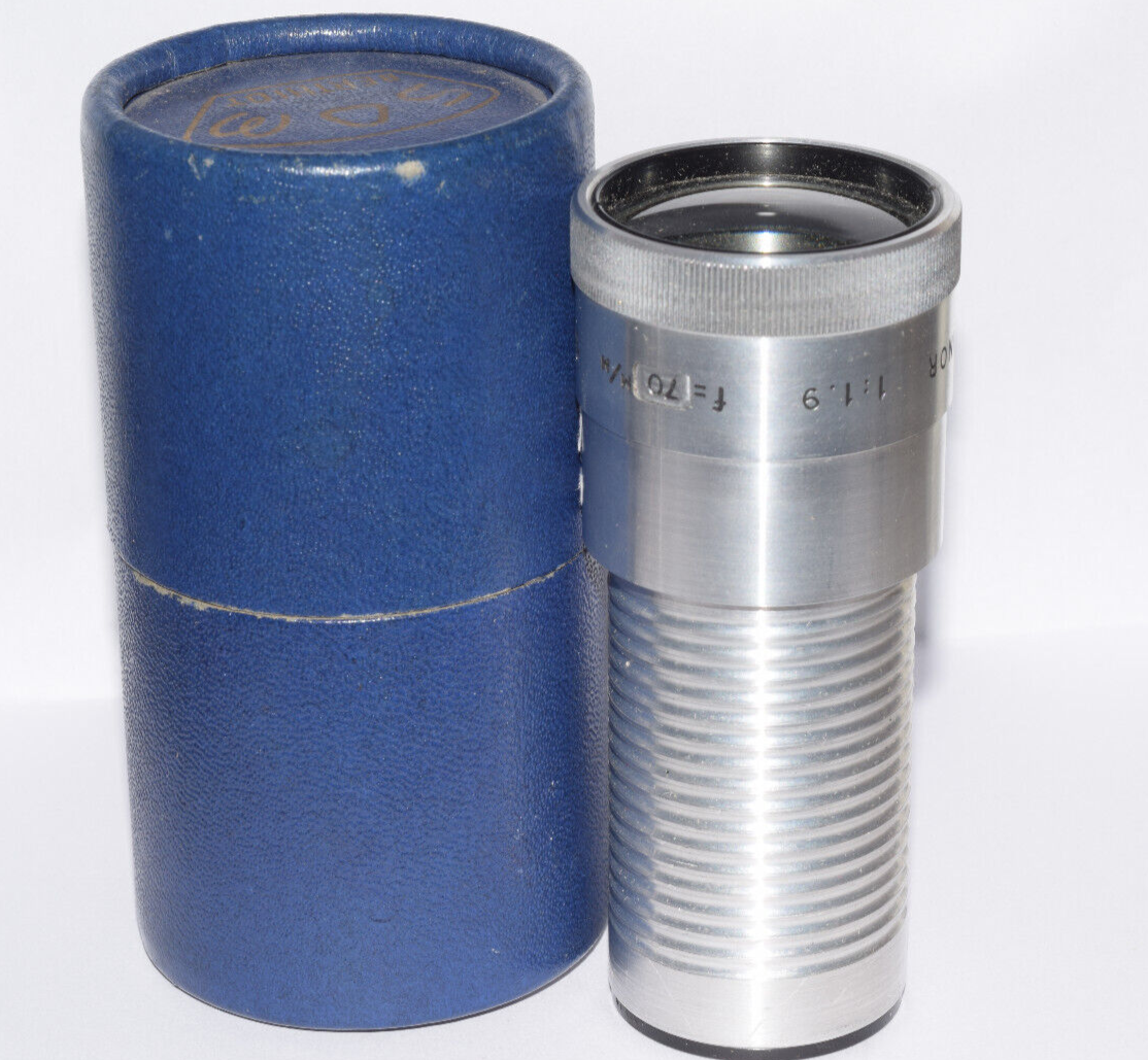 Som Berthiot Paris Cinor 1,9/70mm No H18867 Projection Lens | eBay