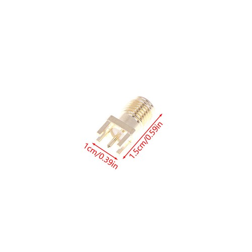 10 Pcs SMA Female Jack Adapter SMA Female Base Socket Jack With Solder PCB Board - Zdjęcie 4 z 10
