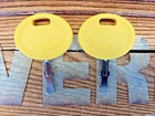 2 keys fit MTD Mower Ignition - Cub Cadet Part 625-05000