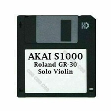 Akai S1000 Floppy Disk Roland GR-30 Solo Violin