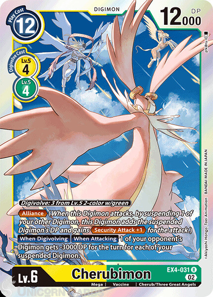 EX4-031 Cherubimon :: Rare Digimon Card :: EX04: Alternative Being ::