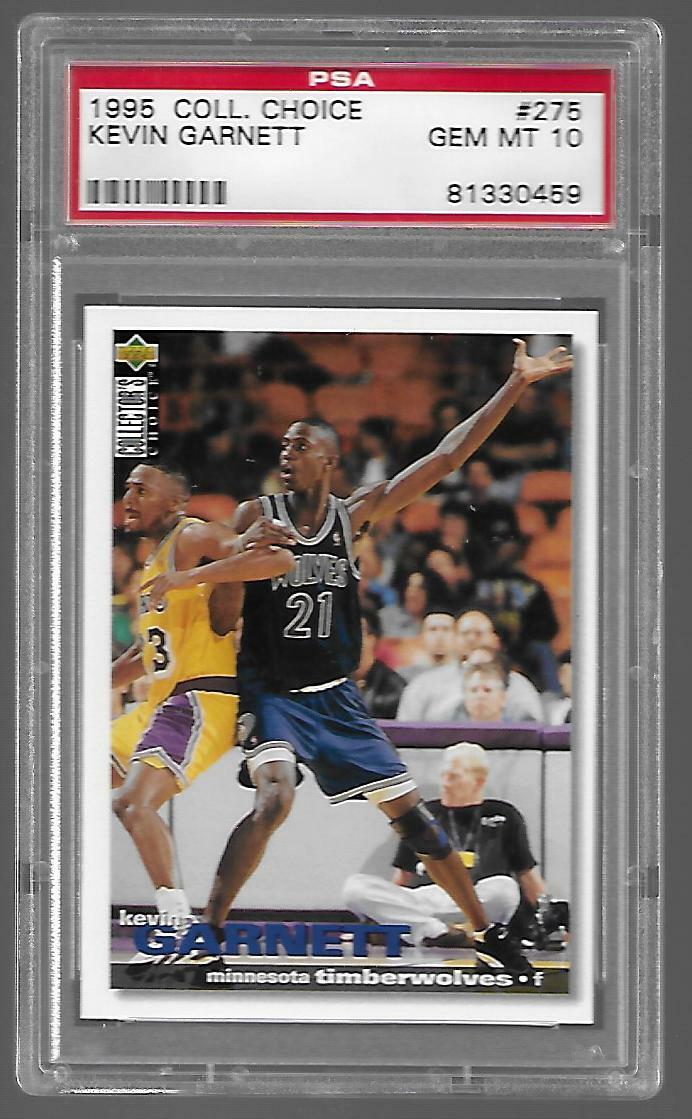 PSA10 Kevin Garnett Topps RC 辛い ルーキーカード NBA