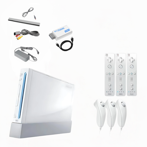 Nintendo Wii Console HDMI + Pick 1-4 Remotes wii Sports, etc Japanese version - Picture 14 of 40