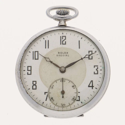 Rolex Special Pocket Watch Small Second Manual winding Antique USED Working Item