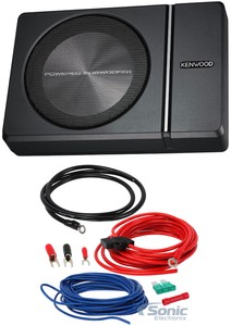 kenwood 250w powered underseat subwoofer