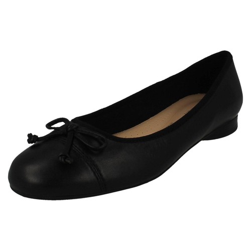 Scarpe Ballerine Nere 'Loreleigh Rae' Clarks Per Donna, Misura D & E - Picture 4 of 21