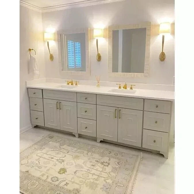 Modern Hand knotted Oushak Rug Area Rug Muted Sage & Sky Blue Gift 9×12 10×14 09 - Image 2 of 4