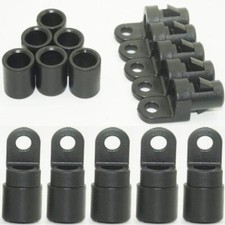 Pack of 30 1/4" Rope Terminal for 1/4" Bungee Elastic Shock Cord Pad Hook End...