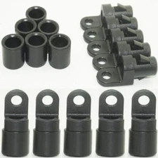 Pack of 30 1/4" Rope Terminal for 1/4" Bungee Elastic Shock Cord Pad Hook End...