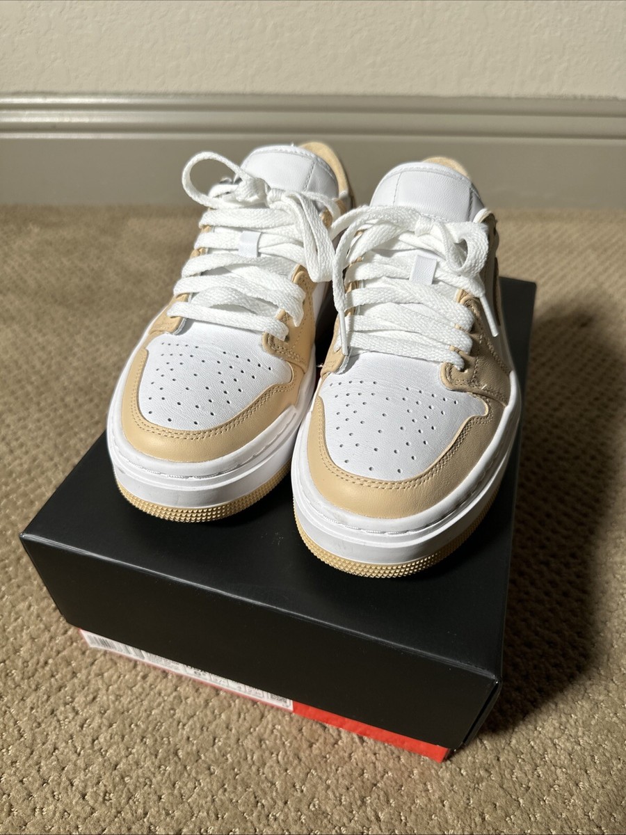 Nike Air Jordan 1 Low Elevete 白/ワインレッド Jordan 1