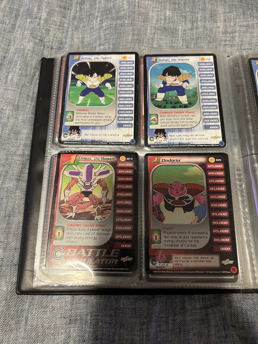 Lot of 62 Dragon Ball Z 2000 Bird Studio CCG Cards All Lot of 62 Dragon Ball Z 2000 Bird Studio CCG Cards All