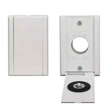 VacuValve Full Door Central Vacuum Inlet Valve White 775590W 2 pack