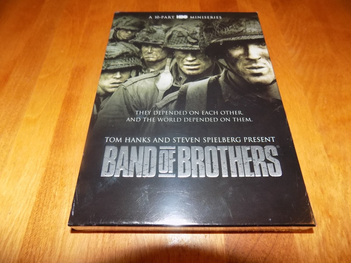 BAND OF BROTHERS Tom Hanks Steven Spielberg HBO Miniseries WWII DVD SET  NEW