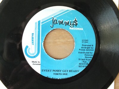 Tonto Irie - Every Possie Get Ready   JAMAICA  1985    7'' Single  Vinyl  vg+