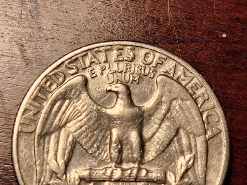 1965 DDO DDR No Mint Mark Filled Letters Multiple Errors Washington Quarter #1 - Picture 7 of 7
