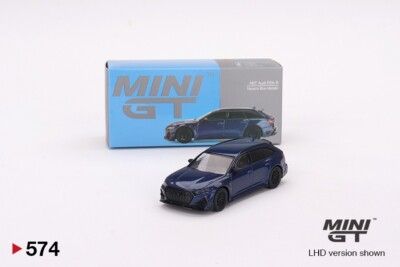 Mini GT ABT Audi RS6-R Navarra Blue Metallic 1:64 Scale MiJO