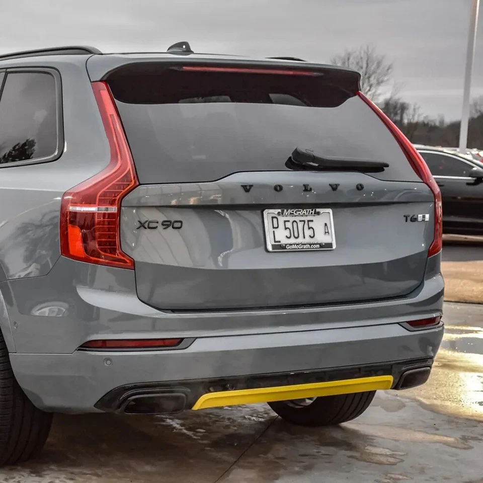 Placa de identificación emblema deportivo negro brillante para Volvo tapa del maletero trasero letra logotipo Foto 4 de 4