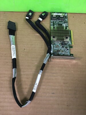 HP H240 12Gb/s PCIe x8 SAS RAID Controller |HSTNS-B037 |HP 726909-001 W/CABLE