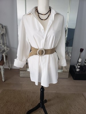 Manacoa Belt Woven/Leather Stretch Belt Made In COLOMBIA SZ  display picture 1