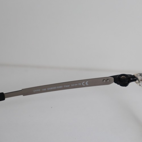 Oakley Eyewear Pitchman Clear OX8050-0257 Eyeglasses Frames 53-28-140mm READ - 第 7/13 張圖片