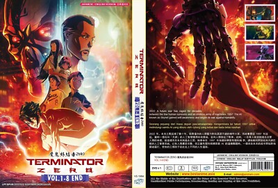 ENGLISH DUBBED Anime Terminator Zero (Vol.1-8End) DVD All Region