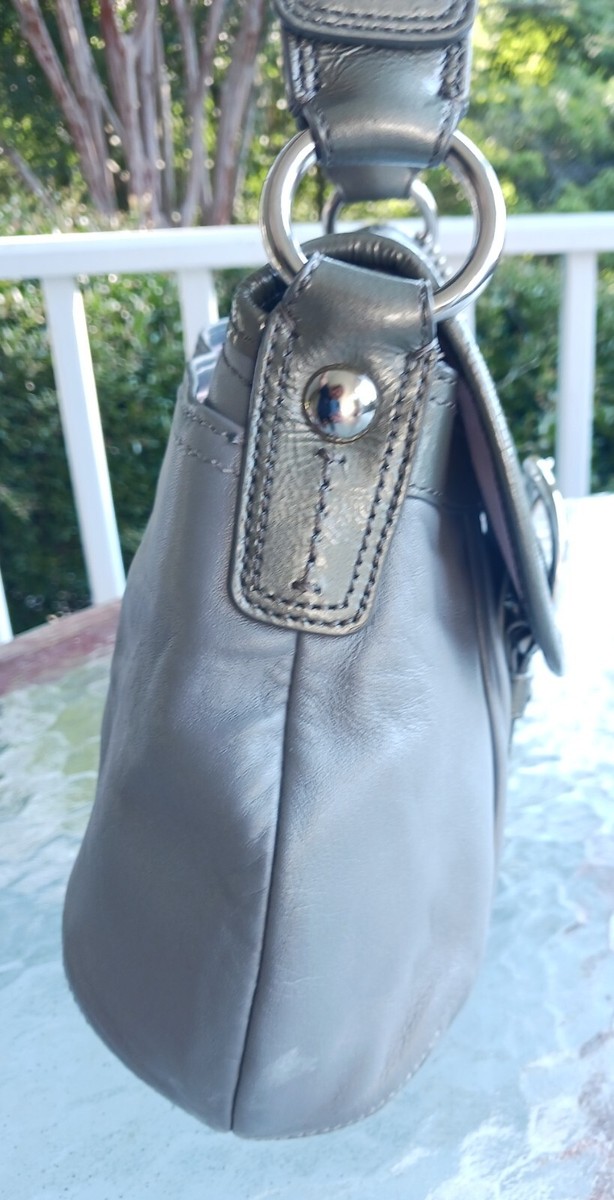バッグ Rare COACH Nubak Shoulder Bag Ice Gray Rare COACH Nubak Shoulder Bag Ice Gray NNNb29 | eBay