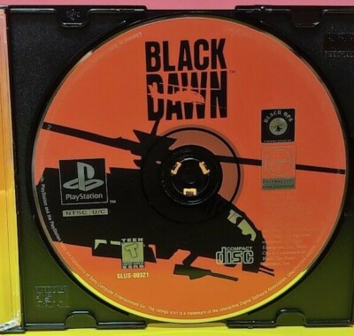 Black Dawn - Playstation 1 2 PS1 PS2 Game Tested Works