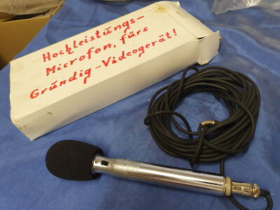 Monacor ECM 100 Mikrophon nicht getestet. Von Opa ...
