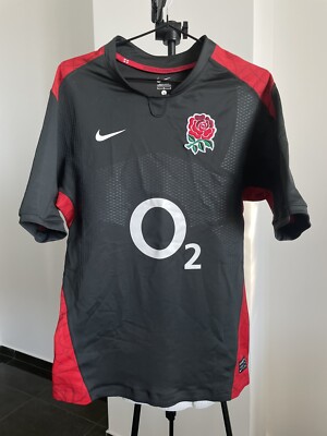 Nike Auth England O2 Jersey T-Shirt Rugby Gray Size L | eBay