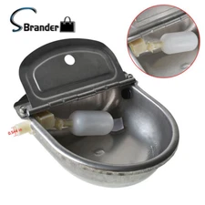 Stainless Water Trough Bowl Automatic Water Dog Horse Chicken Cattle Animals