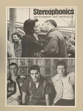 STEREOPHONICS,PERFORMANCE AND COCKTAILS, RARE 1990's  POSTER 