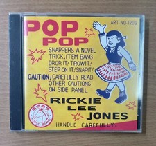 Pop Pop by Jones, Rickie Lee (CD, 1991) for sale online | eBay