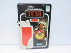 1984 Han Solo Trench Coat 77 Back STAR WARS Kenner Vintage Card Back