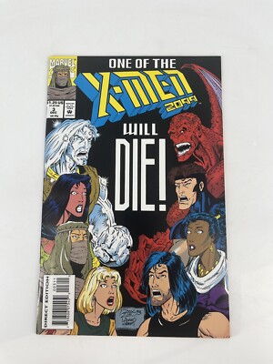 Marvel Comics One Of The X-men 2099 Will Die Volume 1 #3 Paper Back Comic Book
