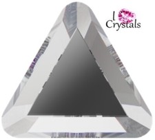 TRIANGLE 3.3mm Crystal Clear IHC 2711 Austrian Flatback Rhinestones 36 pcs Nail