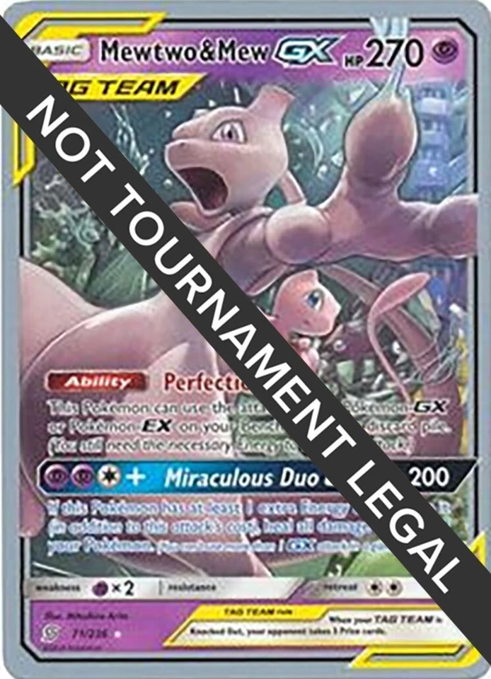 Mewtwo & Mew GX 71/236 World Championship Decks