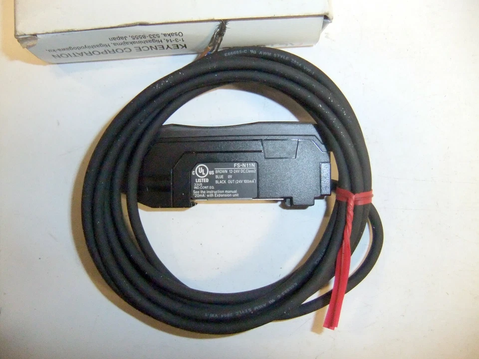 KEYENCE  FS-N11N 12-24 V DC Fiber Optic Amplifier - Image 2 of 3