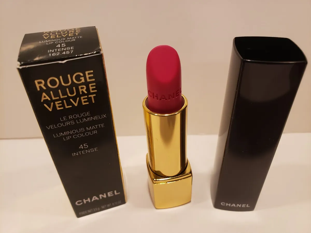 Chanel Rouge Allure Velvet Luminous Matte Lipstick #45 Intense