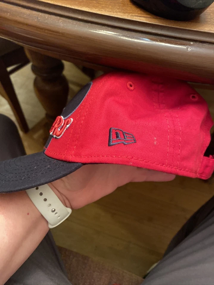 Gorra de béisbol Texas Rangers Disney orejas de Mickey Mouse New Era gancho y bucle para niños pequeños Foto 2 de 4