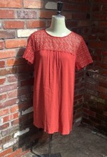 Miami Red Lace Top Dress size Medium