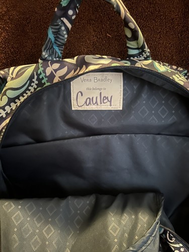 Sac à dos Vera Bradley avec sac à accessoires / lunch bag - Photo 7 sur 13