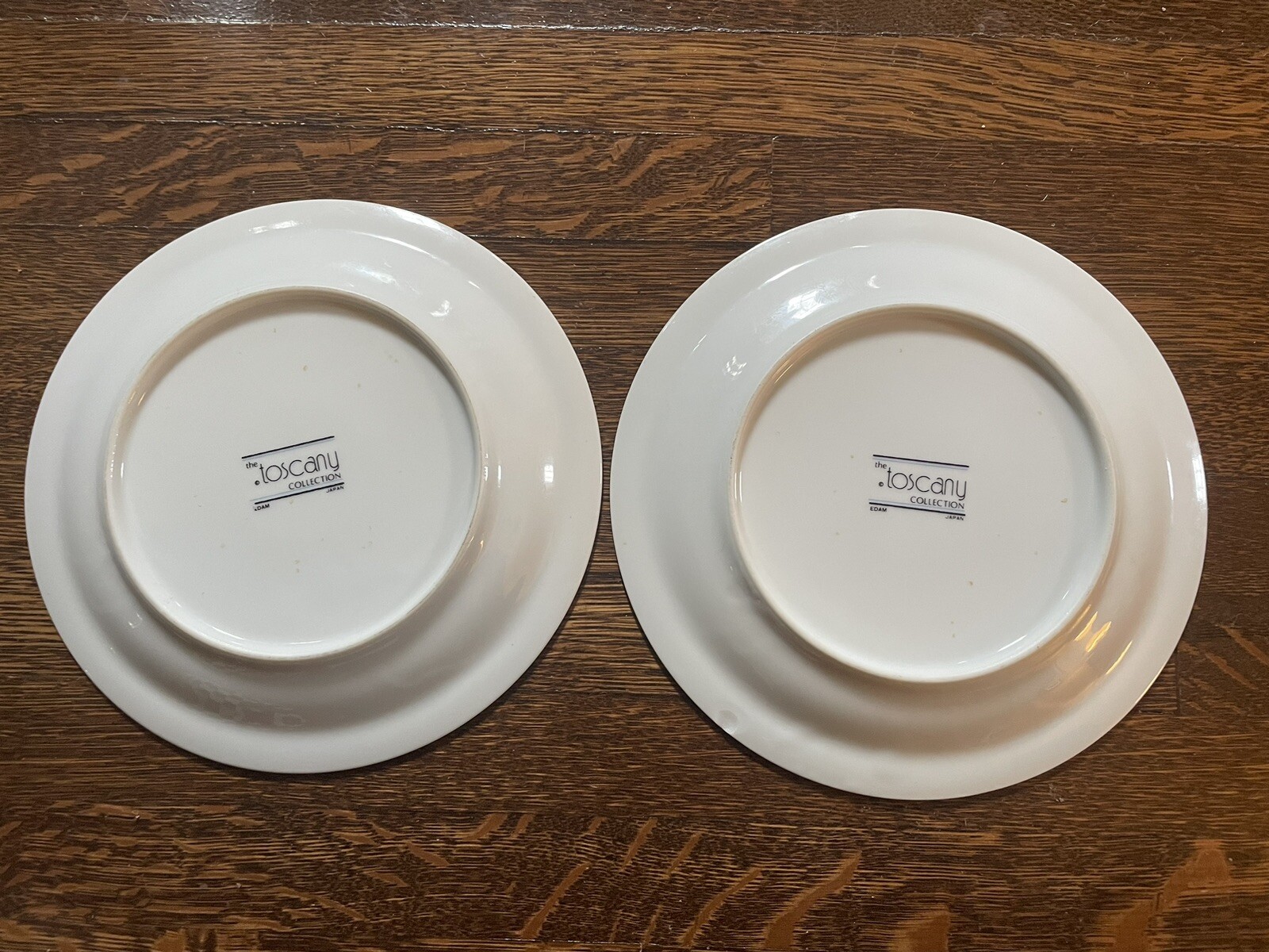 Tuscany Collection Salad Plates Edam Japan ~ 7 3/4"