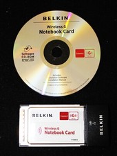Belkin Wireless G Card - F5D7010