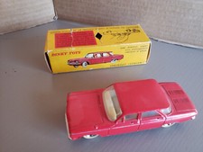 RARE Dinky toys Chevrolet corvair rouge ref 552 - Boite d'origine