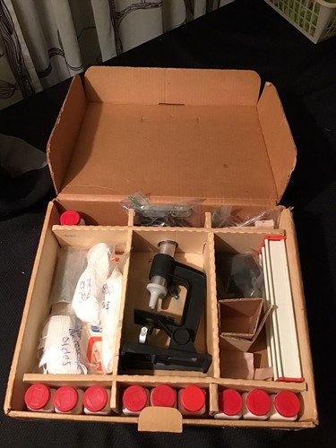Vintage 1970 Gilbert Science Tri Lab Pak Microscope/Chemistry/Geology Incomplete - Picture 18 of 20