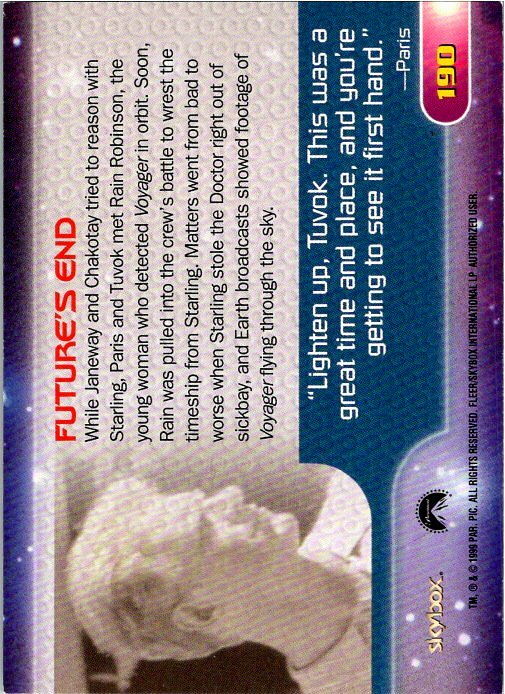 1999 Skybox Star Trek Voyager Closer To Home - PICK / CHOOSE YOUR CARDS - Picture 25 of 157